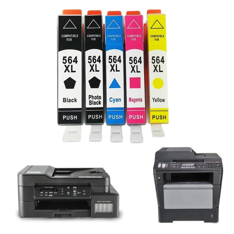 Cartridge for hp564xl Photosmart D5445 D5460 D5463 Printer Replacement 
Cartridge for hp564xl Photosmart D5445 D5460 D5463 Printer Replacement
