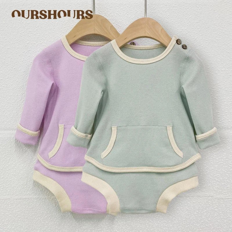 Baby Clothes Set Cotton Summer Newborn Long Sleeve Pullover Tops Shorts For Boys Girls 2 Pieces Toddlers Kids Casual Outifits
Baby Clothes Set Cotton Summer Newborn Long Sleeve Pullover Tops Shorts For Boys Girls 2 Pieces Toddlers Kids Casual Outifits