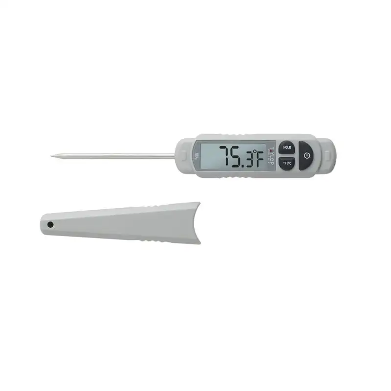 Waterproof Digital Pen Meat Thermometer with Cover Gray Alarm clocks Meat thermomether Pid temperature controller Compost thermo
Waterproof Digital Pen Meat Thermometer with Cover Gray Alarm clocks Meat thermomether Pid temperature controller Compost thermo