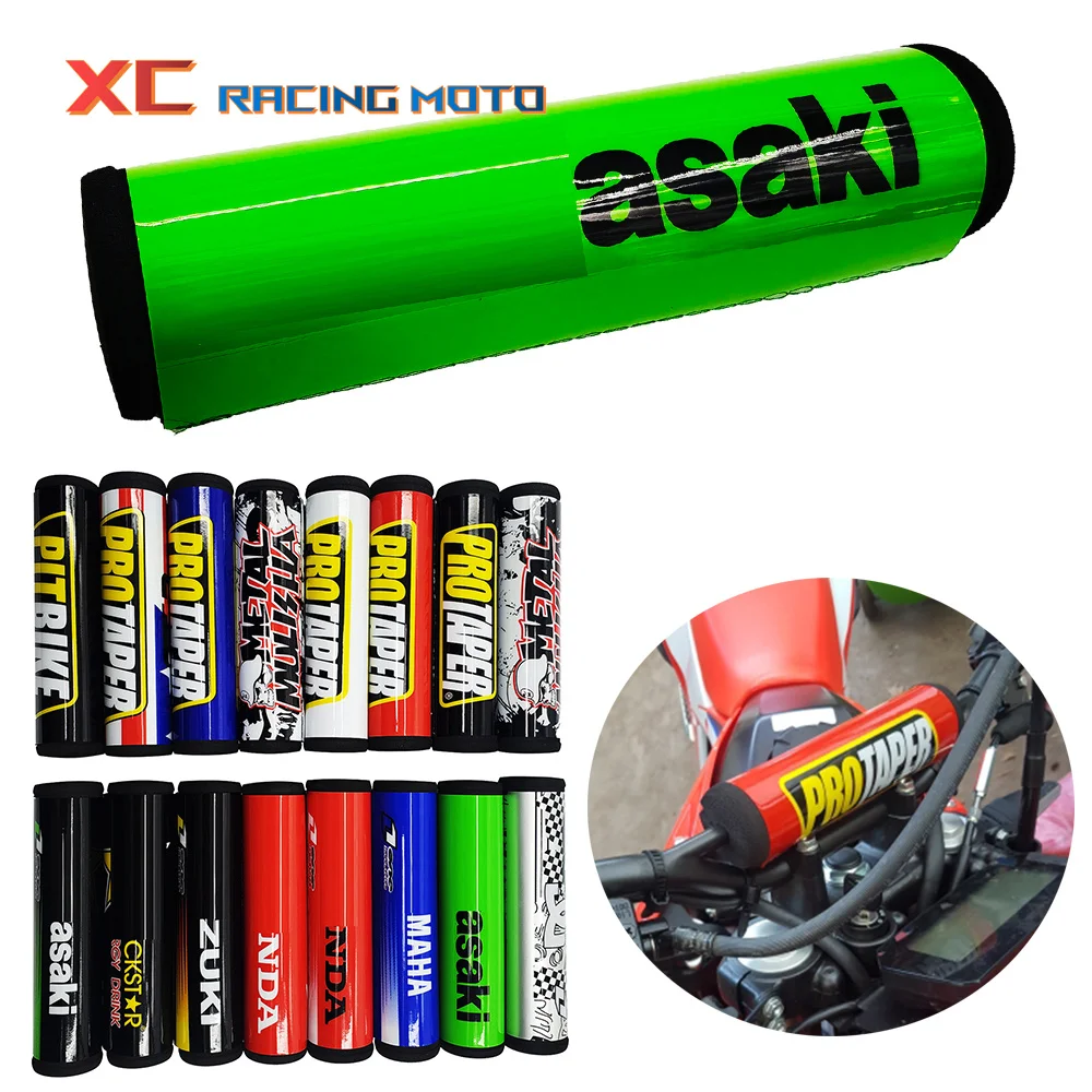 

Motorcycle Dirt Pit Bike ATV 200mm Pro Taper Round 7/8" Handlebar Pad For Honda Bse Kayo CRF RMZ YZF KLX EXC XC SX Motocross
