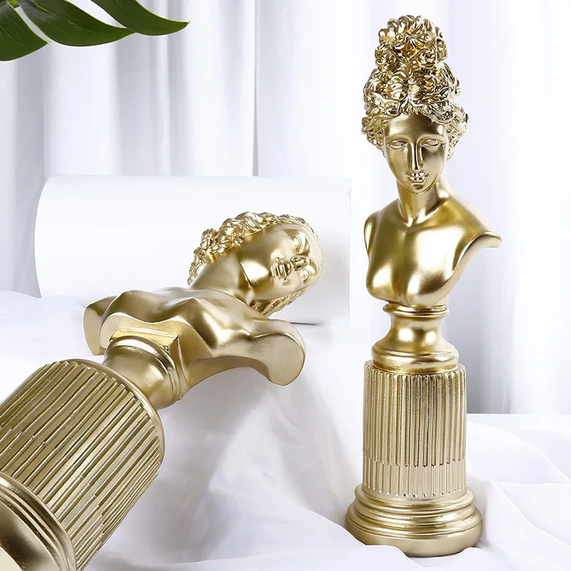 Luxury Nordic Style Golden Goddess Statue Figurines Resin Crafts Miniature Decor for Room Home Desk Accessories Interior Garden
Luxury Nordic Style Golden Goddess Statue Figurines Resin Crafts Miniature Decor for Room Home Desk Accessories Interior Garden