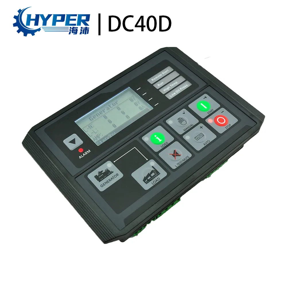 Контроллер генератора Mebay DC40D с ЖК-дисплеем для дизельного/бензинового/газового