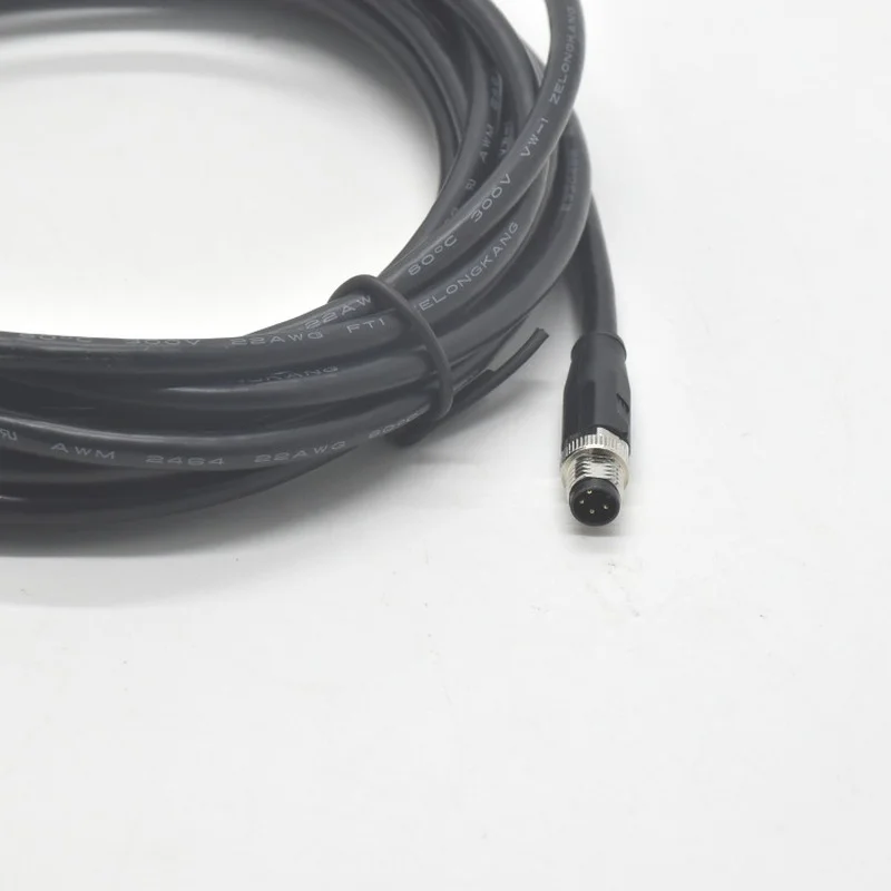Pouring Molding Waterproof Connector M8 4P Male Straight Head with Wire Aviation Plug M8 Connector Power Adapter
Pouring Molding Waterproof Connector M8 4P Male Straight Head with Wire Aviation Plug M8 Connector Power Adapter