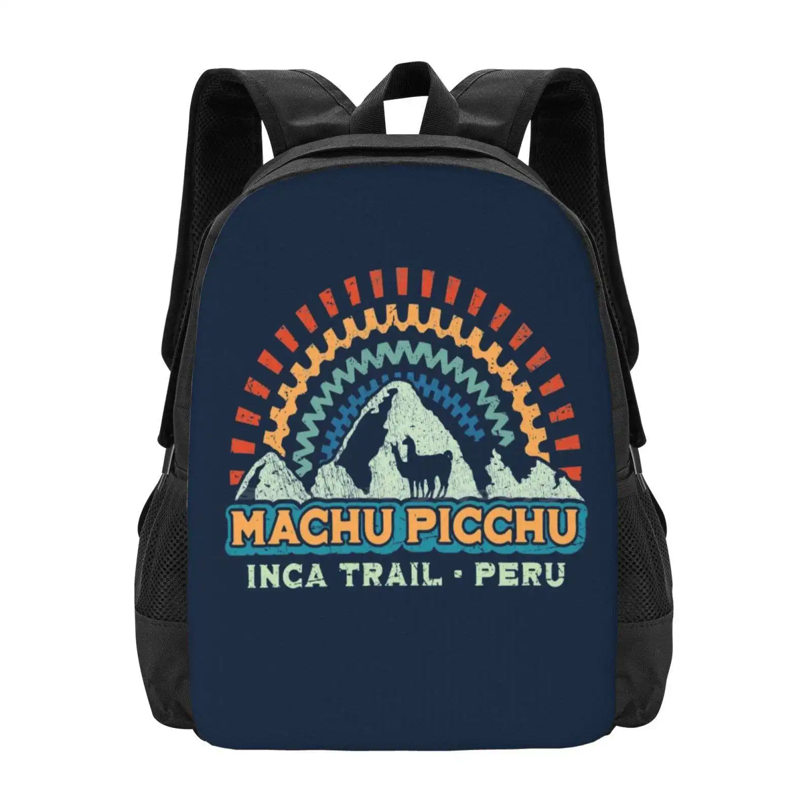 Machu Picchu Retro Inca-Peru School Bags Travel Laptop Backpack Machu Picchu Inca Trail Inka Peruvian Camino Peruano Andes
Machu Picchu Retro Inca-Peru School Bags Travel Laptop Backpack Machu Picchu Inca Trail Inka Peruvian Camino Peruano Andes
