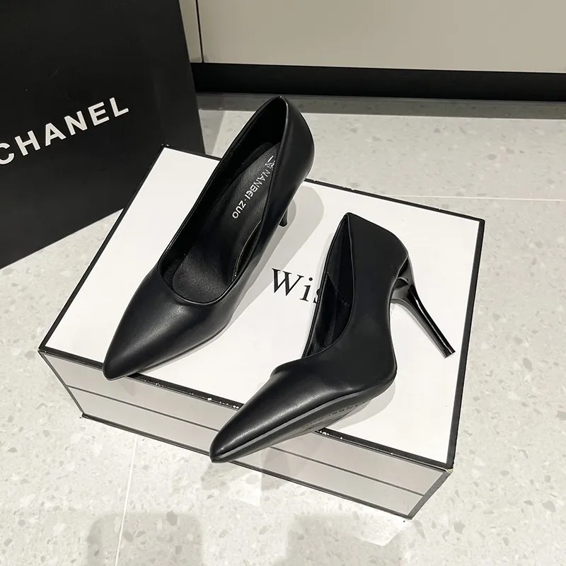 High Heels Women Big Size Spring Autumn Solid Color Female Shoes Thin Heel Cusp Fashion Casual Pumps for Women
High Heels Women Big Size Spring Autumn Solid Color Female Shoes Thin Heel Cusp Fashion Casual Pumps for Women