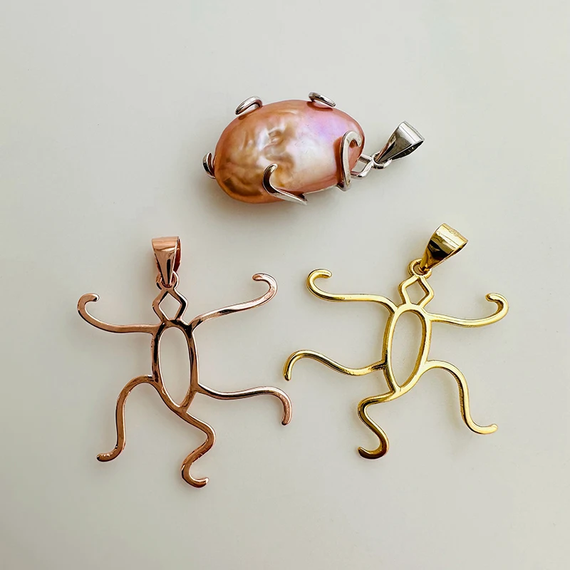 1Pcs 925 Sterling Silver Irregular Bracket Blank Base Necklace Pendants For Cabochon Cameo DIY Jewelry Making Accessories
1Pcs 925 Sterling Silver Irregular Bracket Blank Base Necklace Pendants For Cabochon Cameo DIY Jewelry Making Accessories