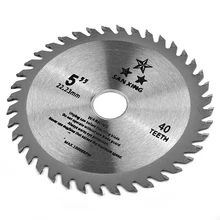 5inch 125mm Cutting Disc Mini Circular Saw Blade For Wood Plastic Metal Rotating Cutting Tools 40 Teeth