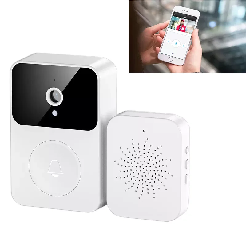 Visual Doorbell Camera IR Night Vision Intercom Door Bell Viewer Smart Video Digital Smart Electronic Door Eye Security
Visual Doorbell Camera IR Night Vision Intercom Door Bell Viewer Smart Video Digital Smart Electronic Door Eye Security