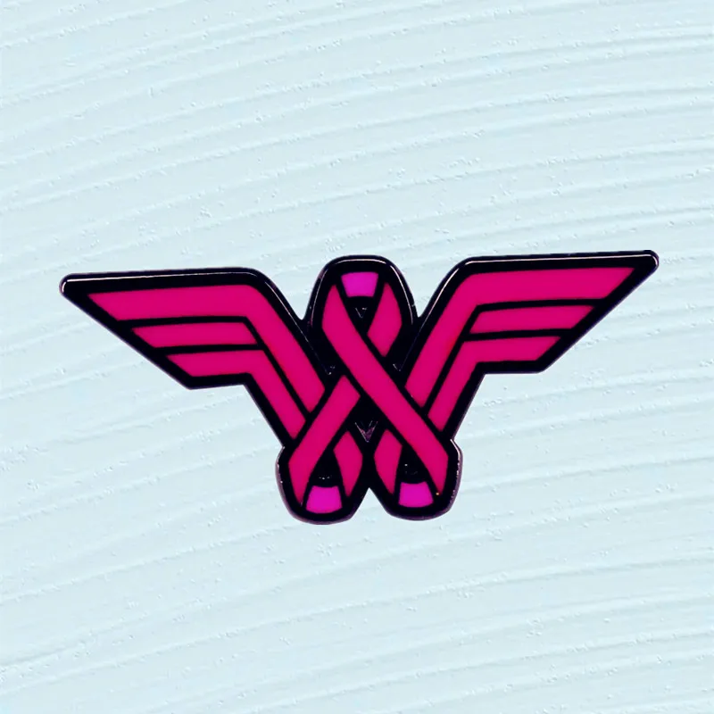 Pink Ribbon Breast Cancer Awareness Enamel Brooch Pins Lapel Pin Metal Badges Brooches Jackets Jeans Fashion Jewelry Accessories
Pink Ribbon Breast Cancer Awareness Enamel Brooch Pins Lapel Pin Metal Badges Brooches Jackets Jeans Fashion Jewelry Accessories