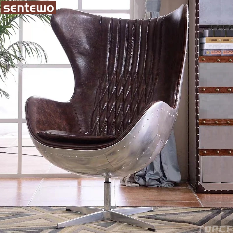 

Стулья для гостиной винтажные Промышленные Ретро алюминиевые персонализированные студийные стулья для паба клуба мебель для гостиной