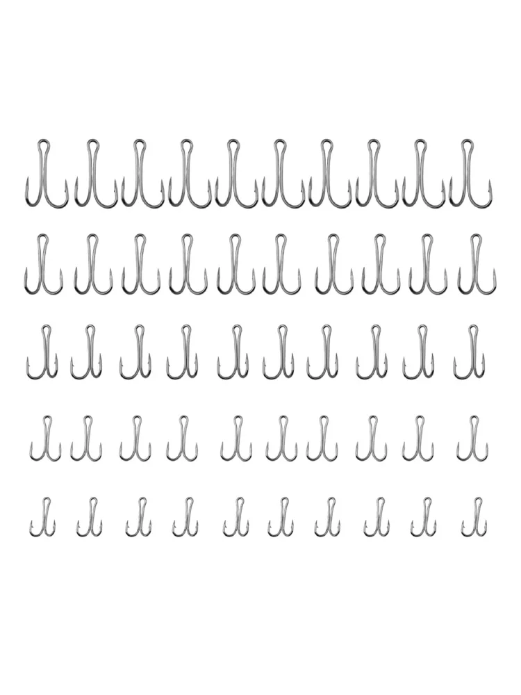 Высокое качество новинка 2022 года рыболовные крючки 50 шт. аксессуары двойной