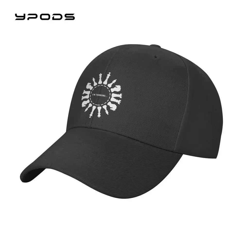 

2022 Punk Strategy Checkmate Chess Baseball Cap Women Men Adjustable Chessboard Game Dad Hat Outdoor Snapback Hats Summer Caps