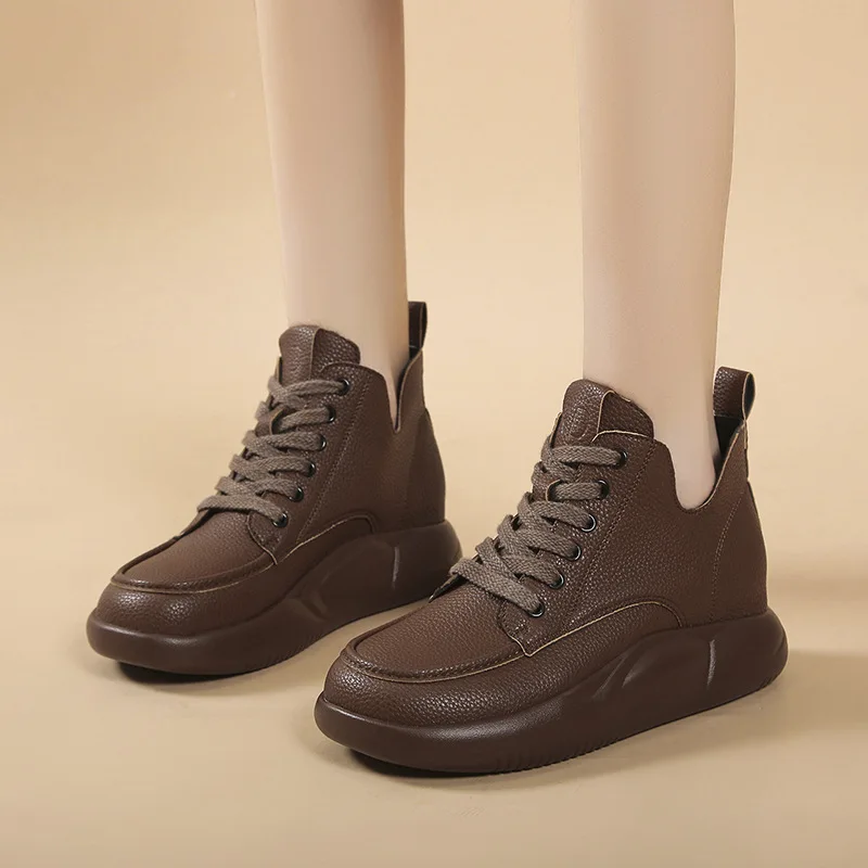 Женские ботинки на шнуровке, белые ботильоны с круглым носком, на плоской резиновой подошве, из искусственной кожи, на шнуровке, осень 2022
Женские ботинки на шнуровке, белые ботильоны с круглым носком, на плоской резиновой подошве, из искусственной кожи, на шнуровке, осень 2022