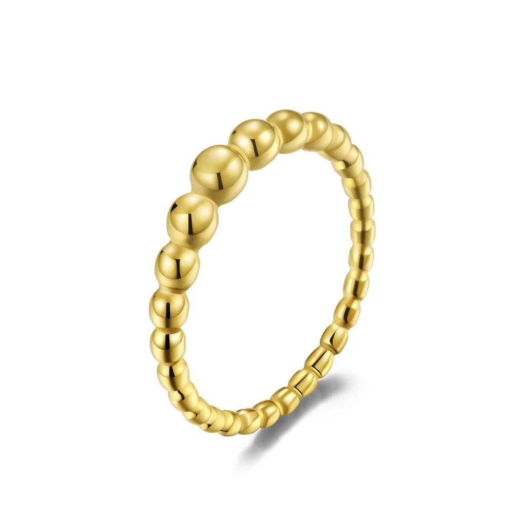 Fashion Multi Beads Finger Rings for Women Men Punk Accessories Vintage Gold Color Stainless Steel Jewelry Party Gift Bulk Items
Fashion Multi Beads Finger Rings for Women Men Punk Accessories Vintage Gold Color Stainless Steel Jewelry Party Gift Bulk Items