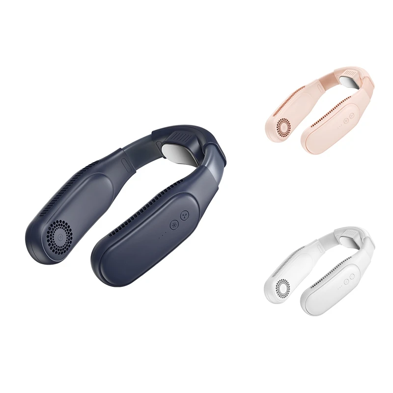 Hanging Neck Fan Mobile Air Conditioner Cooler Outdoor Portable Bladeless Fan USB Rechargeable Neck Cooling Fan
Hanging Neck Fan Mobile Air Conditioner Cooler Outdoor Portable Bladeless Fan USB Rechargeable Neck Cooling Fan