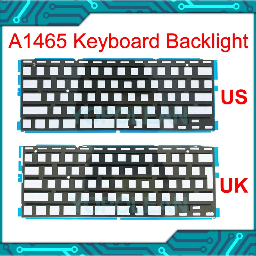 New US UK For Macbook Air 11" A1370 A1465 Keyboard Backlight 2010 2011 2012 2013 2014 2015 Year 
New US UK For Macbook Air 11" A1370 A1465 Keyboard Backlight 2010 2011 2012 2013 2014 2015 Year