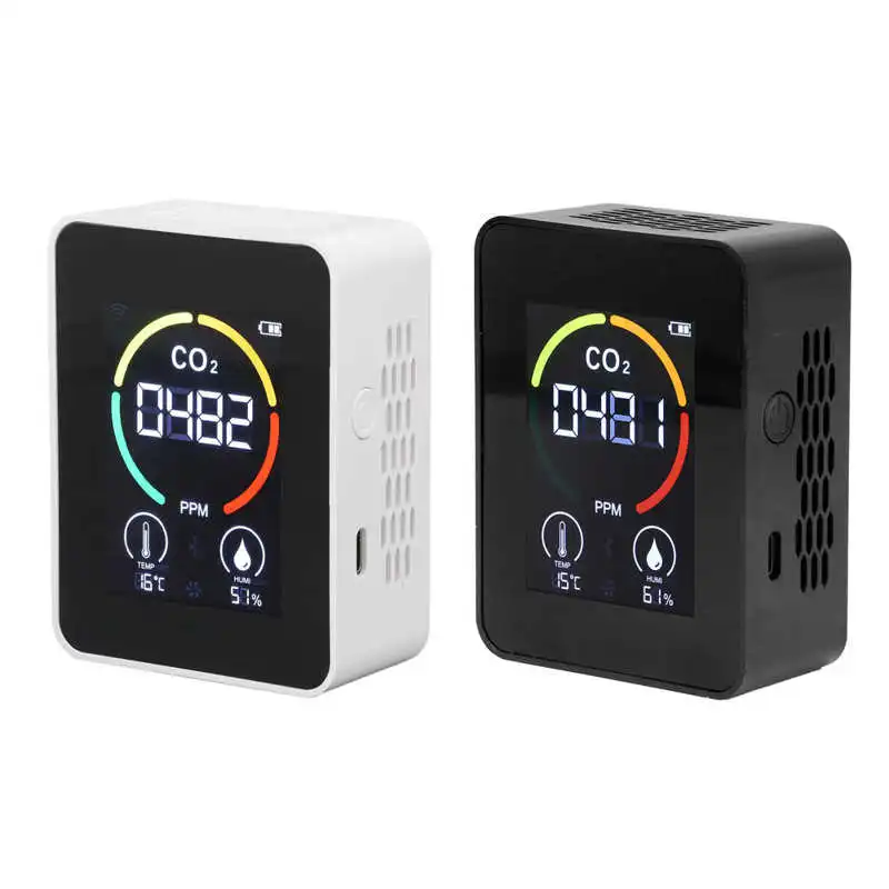 CO2 Detector Infrared Air Quality Monitor Temperature Humidity Sensor PG‑L28A‑CO2 ZN‑AZ‑GG01 gas analyzer
CO2 Detector Infrared Air Quality Monitor Temperature Humidity Sensor PG‑L28A‑CO2 ZN‑AZ‑GG01 gas analyzer