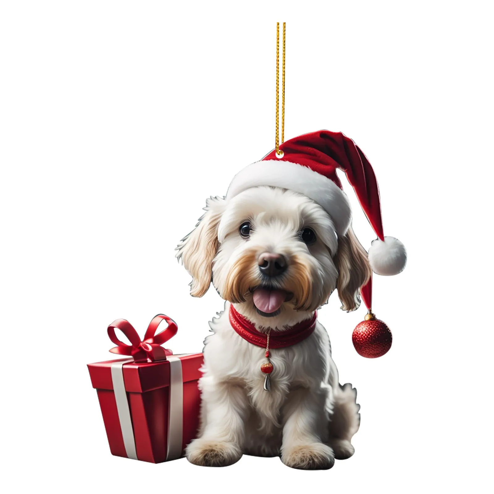 2D Acrylic Christmas Dog Ornaments Christmas Tree Ornaments Christmas Dog Ornaments Dog Acrylic Double Print Christmas White
2D Acrylic Christmas Dog Ornaments Christmas Tree Ornaments Christmas Dog Ornaments Dog Acrylic Double Print Christmas White