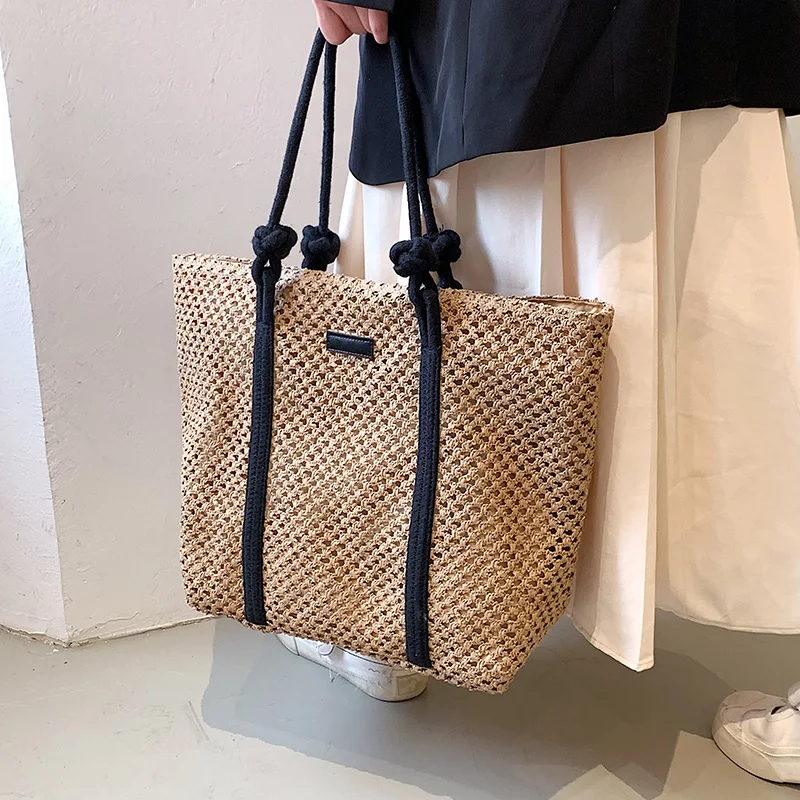 Summer Straw Bags for Women Big Handmade Beach Bags 2023 Rattan Woven Handbags Travel Shopper Casual Resort Style Shoulder Bags
Summer Straw Bags for Women Big Handmade Beach Bags 2023 Rattan Woven Handbags Travel Shopper Casual Resort Style Shoulder Bags