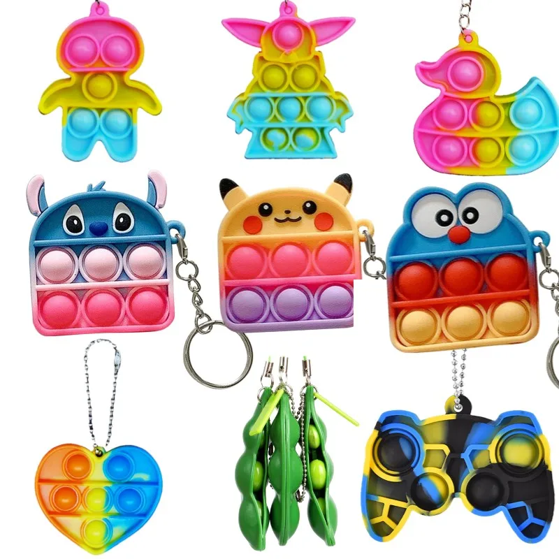 Cartoon Kawaii Pop Fpr Adult Kids Push Popet Bubble Its Sensory keychain Silicone Push Bubble Anxiety Autism Toy Adult Children
Cartoon Kawaii Pop Fpr Adult Kids Push Popet Bubble Its Sensory keychain Silicone Push Bubble Anxiety Autism Toy Adult Children