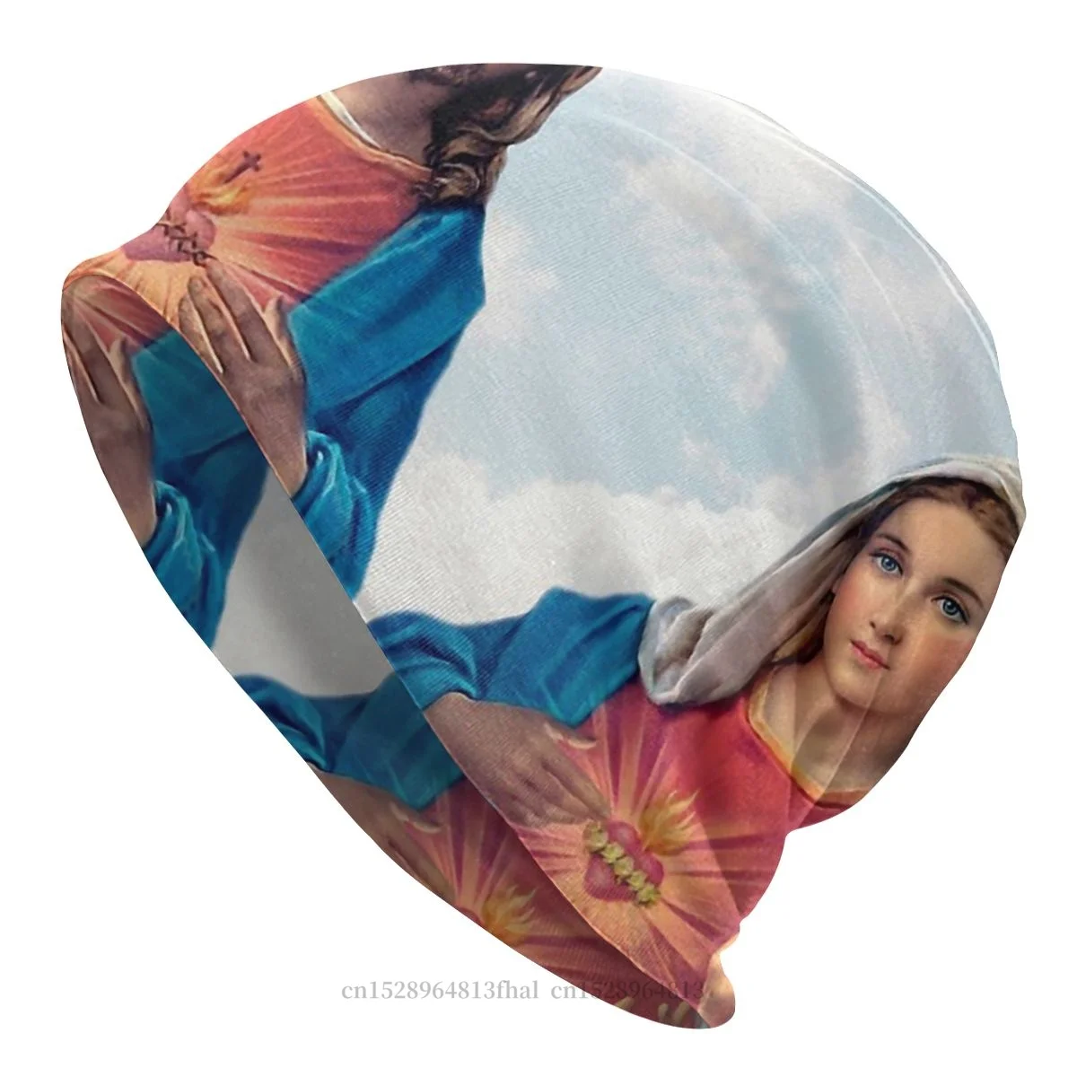 Bonnet Hats Jesus Christ Nativity Men Women's Sacred And Immaculate Hearts With Sky Background Cap Street Skullies Beanies Caps
Bonnet Hats Jesus Christ Nativity Men Women's Sacred And Immaculate Hearts With Sky Background Cap Street Skullies Beanies Caps