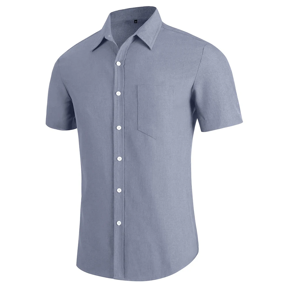 Brand New Mens Shirts Dress Shirt Solid Color Summer Beach Breathable Button-up Casual Comfortable Cuban Plus Size
Brand New Mens Shirts Dress Shirt Solid Color Summer Beach Breathable Button-up Casual Comfortable Cuban Plus Size