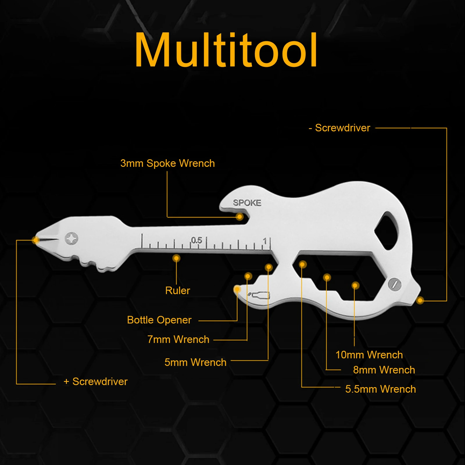 Multifunctional Keychain Multitool Gadgets Pocket Stainless Steel Tool Card Outdoor Tools Camping Supplies Outdoor Travel
Multifunctional Keychain Multitool Gadgets Pocket Stainless Steel Tool Card Outdoor Tools Camping Supplies Outdoor Travel