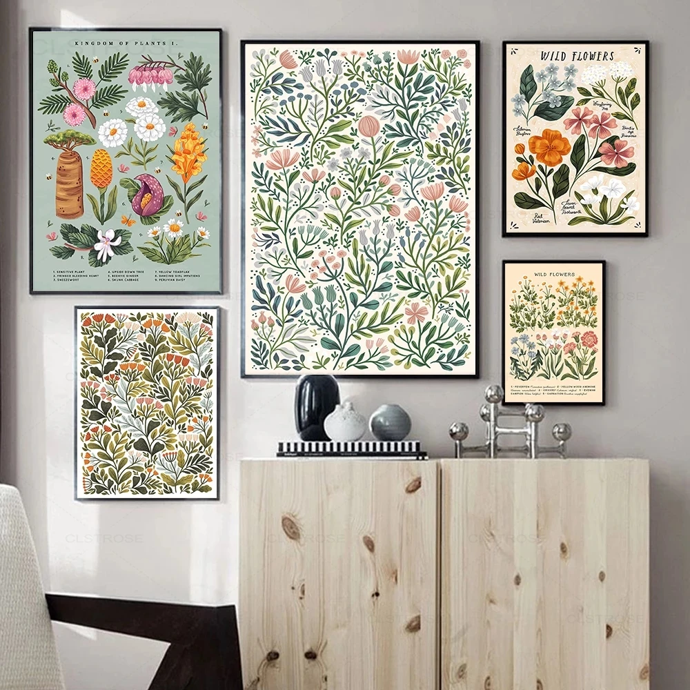 Vintage Flower Poster Antique Floral Print Botanical Educational Canvas Painting Nordic Wall Art Pictures Living Room Home Decor
Vintage Flower Poster Antique Floral Print Botanical Educational Canvas Painting Nordic Wall Art Pictures Living Room Home Decor