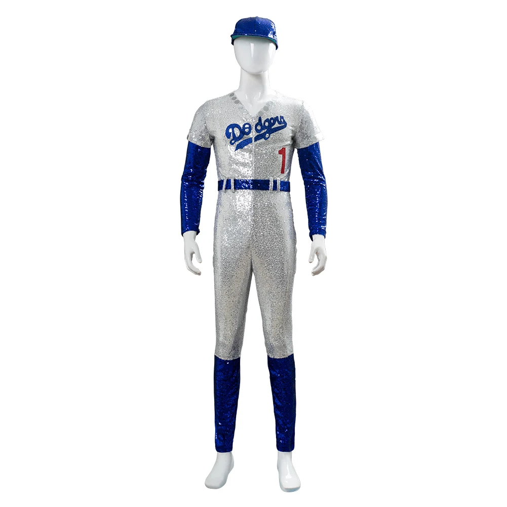 Christmas Elton John Dodgers Cosplay Costume Dodgers Baseball Uniform For Men Women Carnival Costumes Halloween
Christmas Elton John Dodgers Cosplay Costume Dodgers Baseball Uniform For Men Women Carnival Costumes Halloween