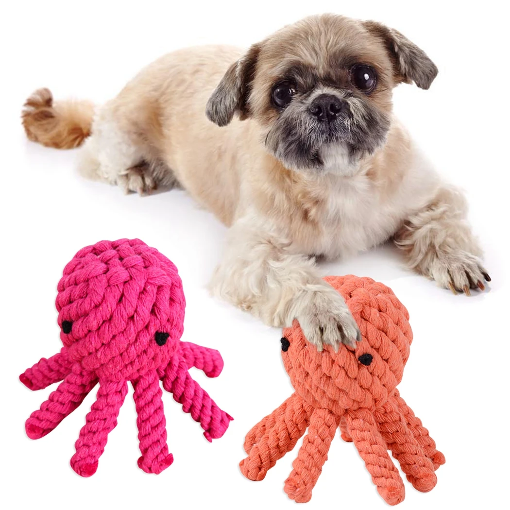 2Pcs Pet Plush Toy Cat Dog Octopus Puzzle Toy Bite Resistant Interactive Pet Dog Teeth Cleaning Chew Toy Puppy Pet Supplies
2Pcs Pet Plush Toy Cat Dog Octopus Puzzle Toy Bite Resistant Interactive Pet Dog Teeth Cleaning Chew Toy Puppy Pet Supplies
