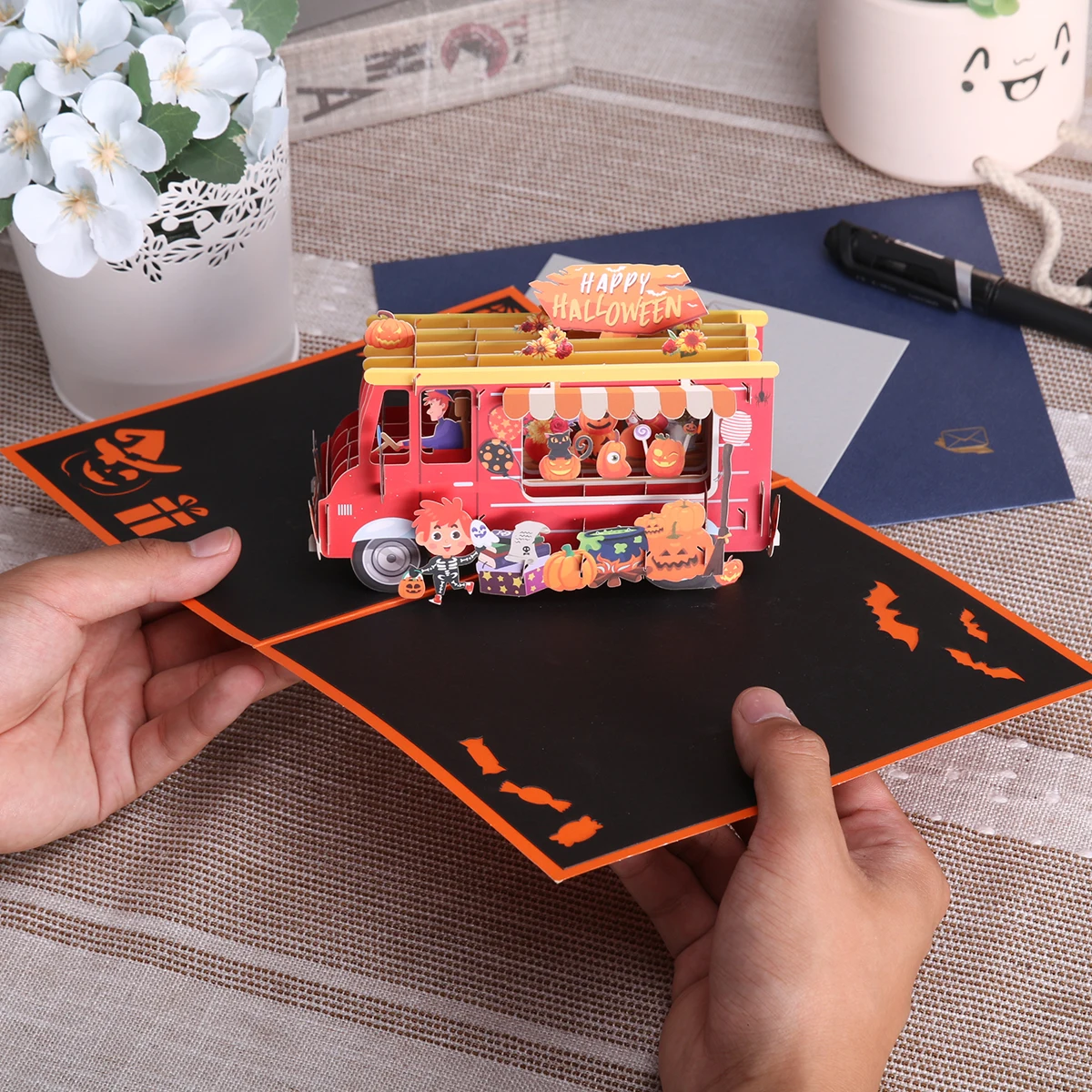 Hallowmas Halloween Party Invitations 3D Pop Up Card Greeting Cards for Kids Family
Hallowmas Halloween Party Invitations 3D Pop Up Card Greeting Cards for Kids Family