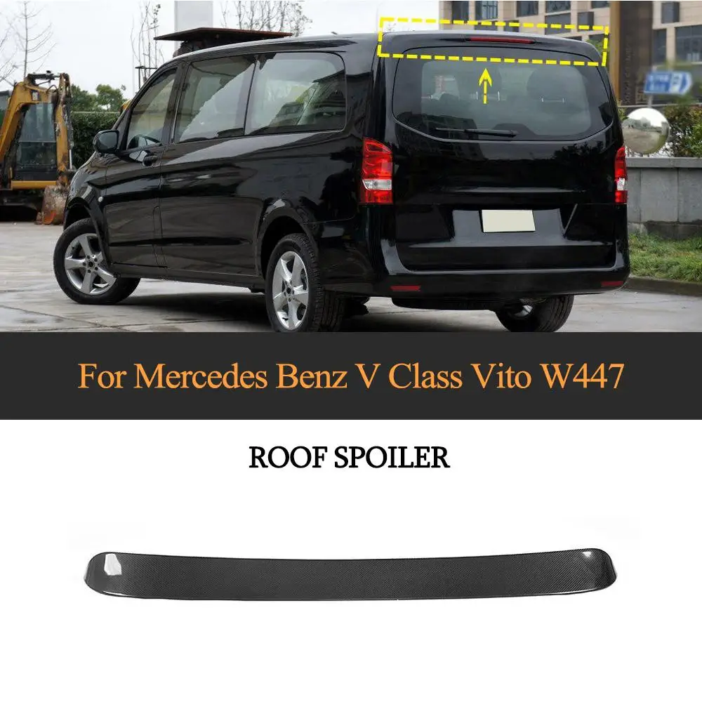 For W447 Rear Roof Spoiler Wing For Mercedes-Benz V Class W447 Vito 2016 - 2018 Rear Window Boot Lip Wing Spoiler Carbon Fiber
For W447 Rear Roof Spoiler Wing For Mercedes-Benz V Class W447 Vito 2016 - 2018 Rear Window Boot Lip Wing Spoiler Carbon Fiber