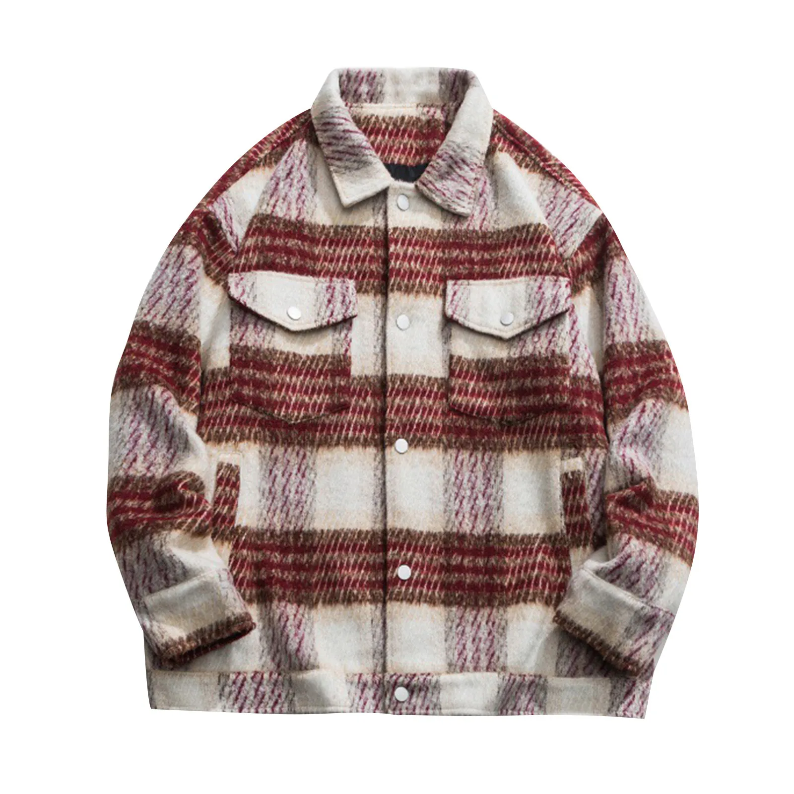 Plaid Shirt Men's Long Sleeve Korean Buttons Men Autumn Mens Spring Casual Shirt Pocket Coat Oversize Loose Shirt Cardigan
Plaid Shirt Men's Long Sleeve Korean Buttons Men Autumn Mens Spring Casual Shirt Pocket Coat Oversize Loose Shirt Cardigan