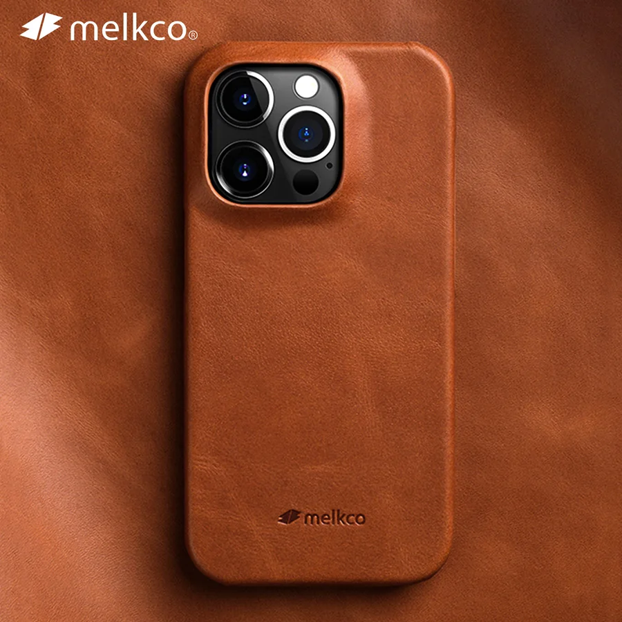 Melkco Oil Wax Genuine Leather Case for iPhone 14 Pro Max Plus Luxury Business Retro Pull-up Cow Phone Cover
Melkco Oil Wax Genuine Leather Case for iPhone 14 Pro Max Plus Luxury Business Retro Pull-up Cow Phone Cover