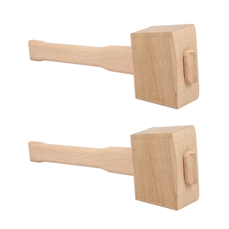 2Pcs 250Mm Beech Solid Carpenter Wood Wooden Mallet Hammer Handle Woodworking Tool
2Pcs 250Mm Beech Solid Carpenter Wood Wooden Mallet Hammer Handle Woodworking Tool