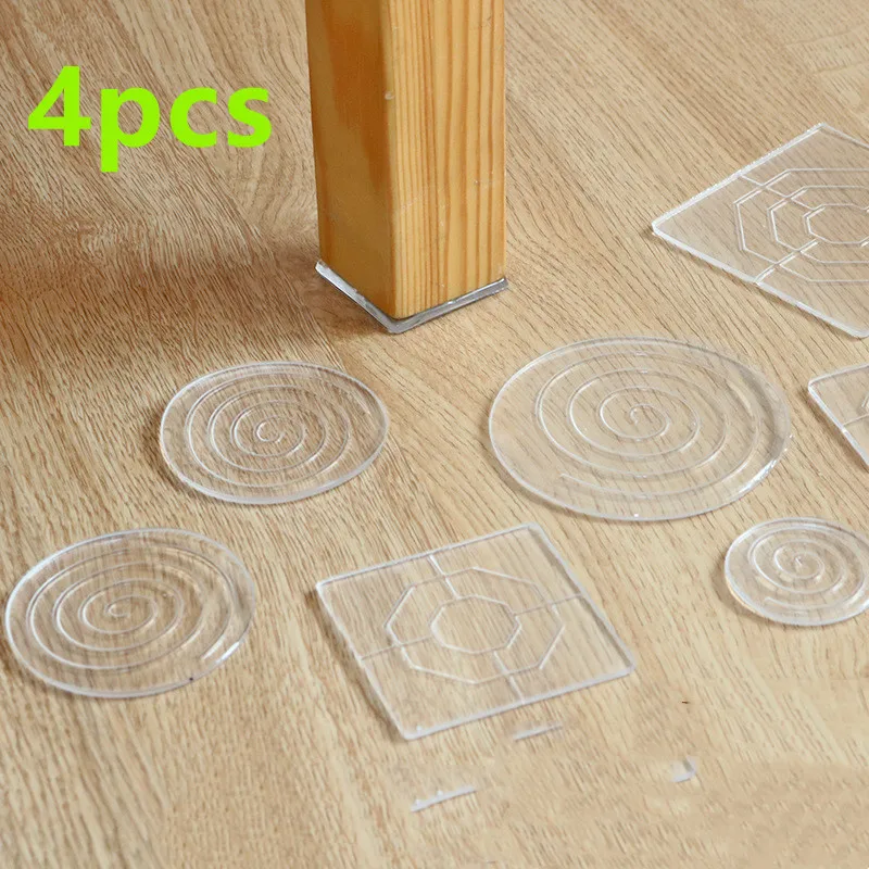 4Pcs Silicone Anti-slip Pad Chair Leg Caps Table Pads Furniture Feet Covers Floor Protector Non-Slip Quiet Desk Cushion
4Pcs Silicone Anti-slip Pad Chair Leg Caps Table Pads Furniture Feet Covers Floor Protector Non-Slip Quiet Desk Cushion