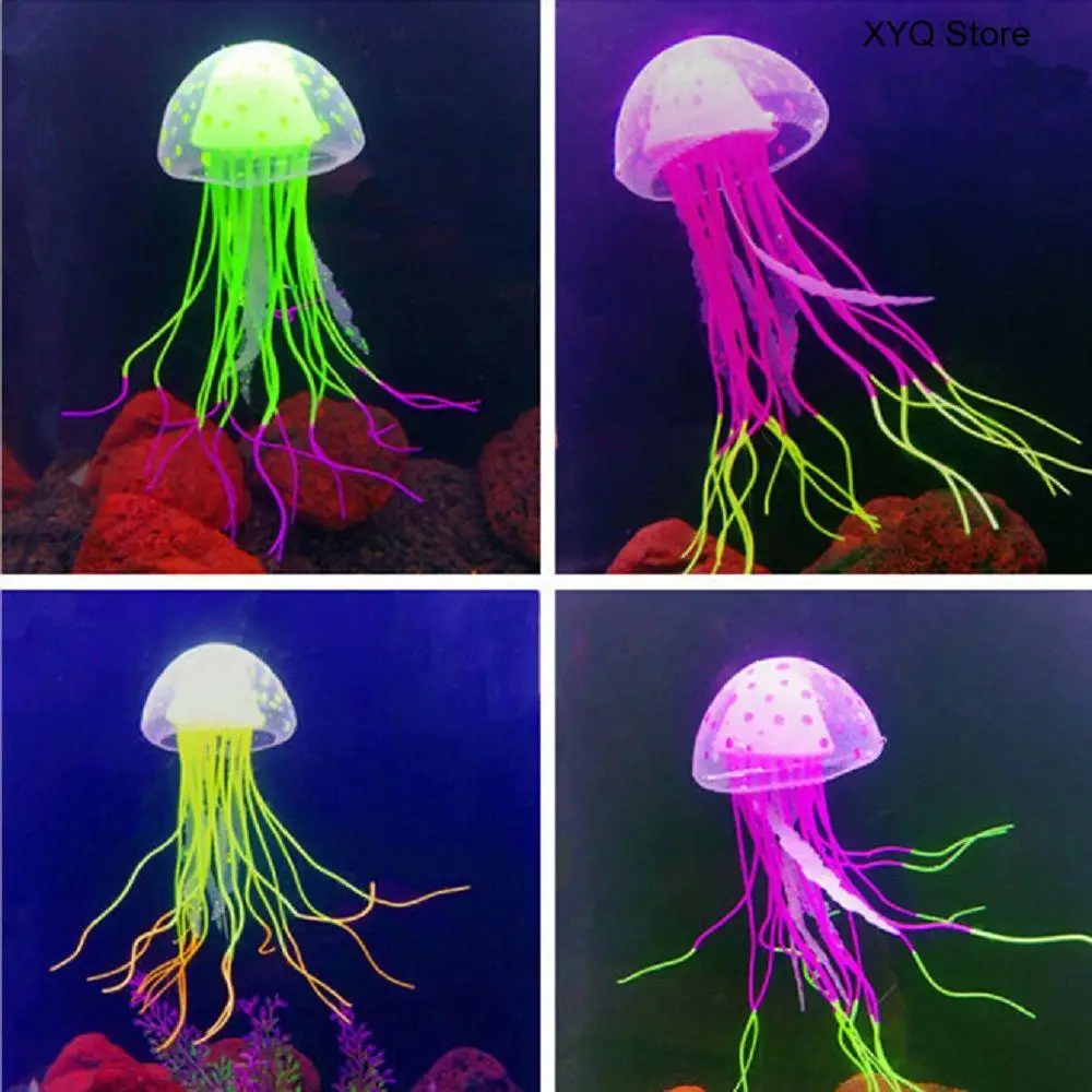 Glowing Moon Jellyfish Aquarium Decor Artificial Jellyfish Fish Tank Ornament Harmless to all fish For both fresh and salt Hot
Glowing Moon Jellyfish Aquarium Decor Artificial Jellyfish Fish Tank Ornament Harmless to all fish For both fresh and salt Hot