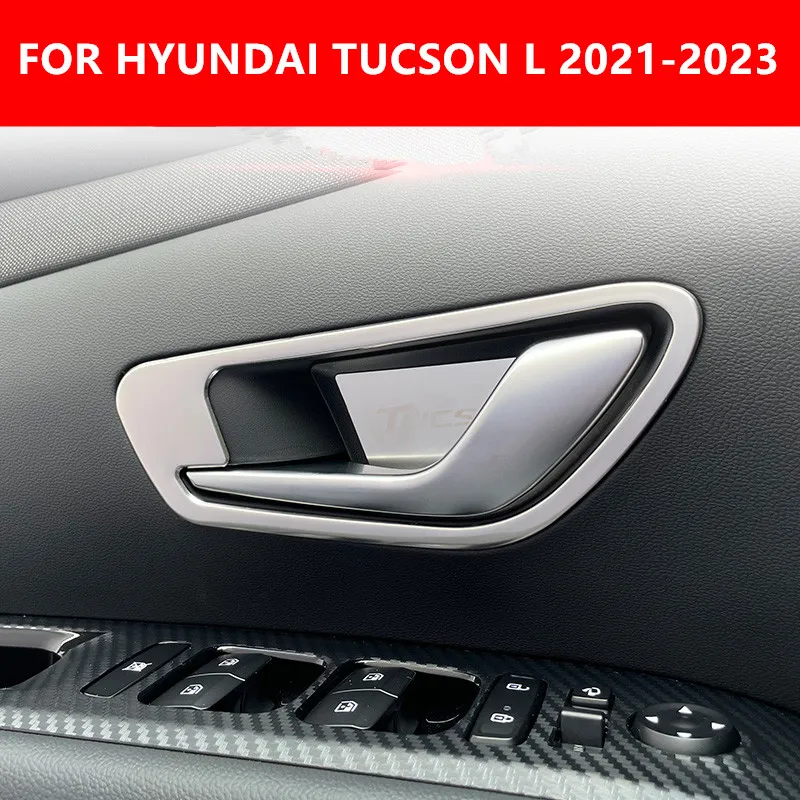 Декоративная внутренняя дверная ручка для HYUNDAI TUCSON L 2021-2023, аксессуары для автомобиля
Декоративная внутренняя дверная ручка для HYUNDAI TUCSON L 2021-2023, аксессуары для автомобиля