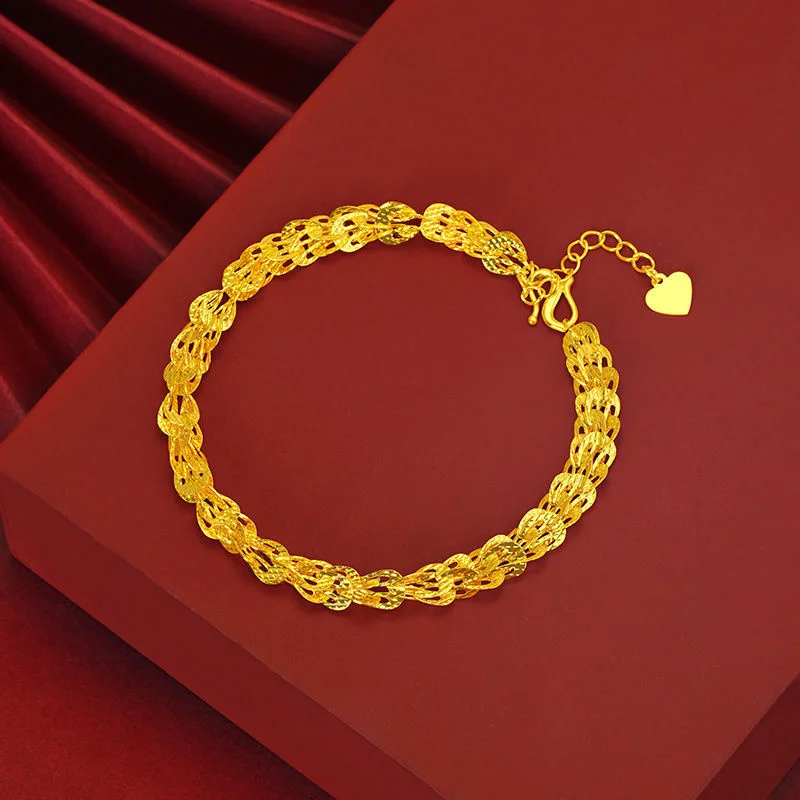 Hong Kong Women's Couple 2022 New Bracelet Ins Small Design Fadeless for Women's Gifts
Hong Kong Women's Couple 2022 New Bracelet Ins Small Design Fadeless for Women's Gifts
