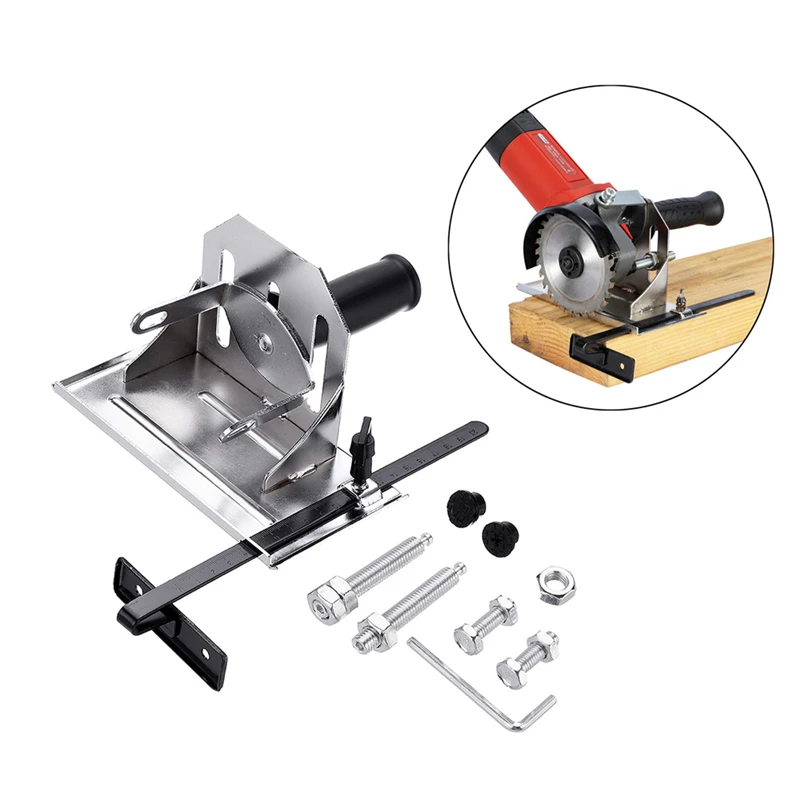 45/90/180 Degree Angle Grinder Stand Adjustable Cutting Base Positioning Bracket Stable Slotting Stand Tools Base
45/90/180 Degree Angle Grinder Stand Adjustable Cutting Base Positioning Bracket Stable Slotting Stand Tools Base