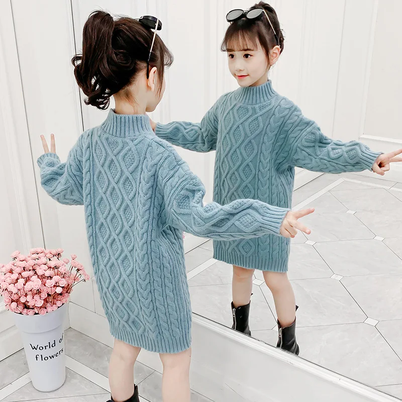 3-13 Years Teen Girls Knitted Sweater 2022 New Fashion Korean Style Long Sweaters For Girls Autumn Winter Wool Children Clothing 
3-13 Years Teen Girls Knitted Sweater 2022 New Fashion Korean Style Long Sweaters For Girls Autumn Winter Wool Children Clothing