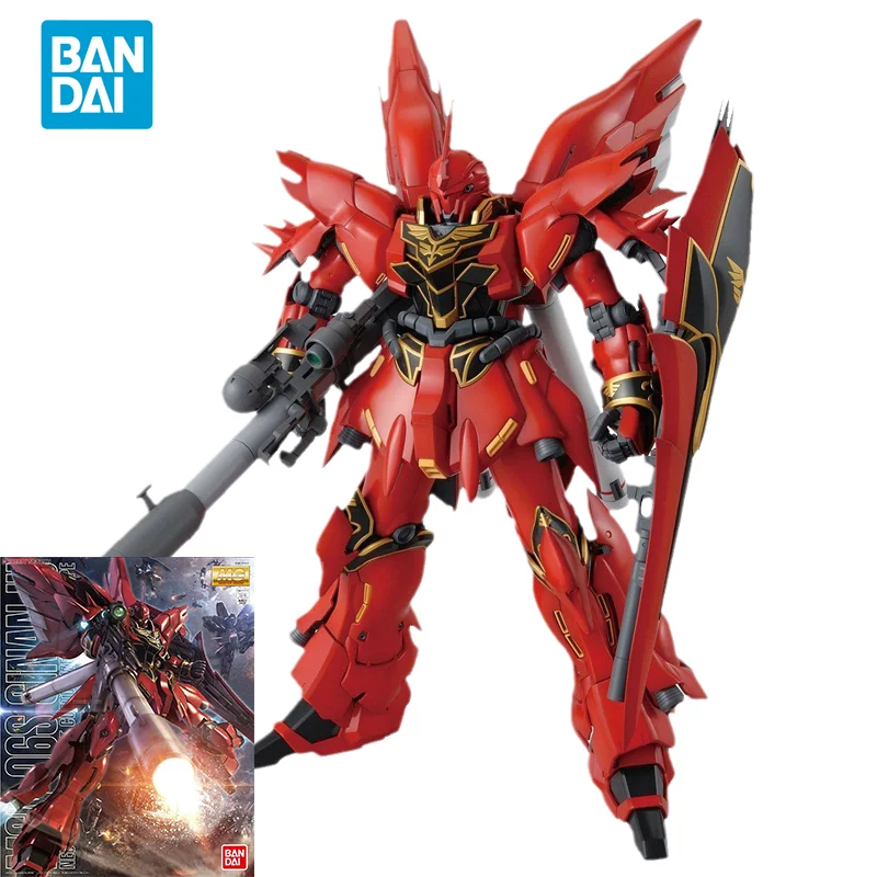 Bandai оригинальная аниме-модель GUNDAM серии MG 1/100 SINANJU HD OVA, фигурка в сборе, модель, игрушки, подарки для детей
Bandai оригинальная аниме-модель GUNDAM серии MG 1/100 SINANJU HD OVA, фигурка в сборе, модель, игрушки, подарки для детей
