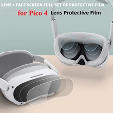 For Pico 4 Protective Film VR Glasses Head Film Headwear HD Anti-Scratch Soft Panel Film Accessories For PICO4 Lens Film