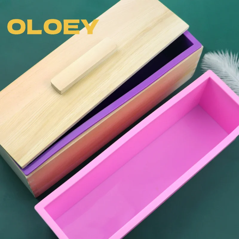 1200g Silicone Soap Mould Rectangular Toast Loaf Mold Handmade Form Soap Making Tool Supplies Wooden Box Cake Decorating Tools
1200g Silicone Soap Mould Rectangular Toast Loaf Mold Handmade Form Soap Making Tool Supplies Wooden Box Cake Decorating Tools