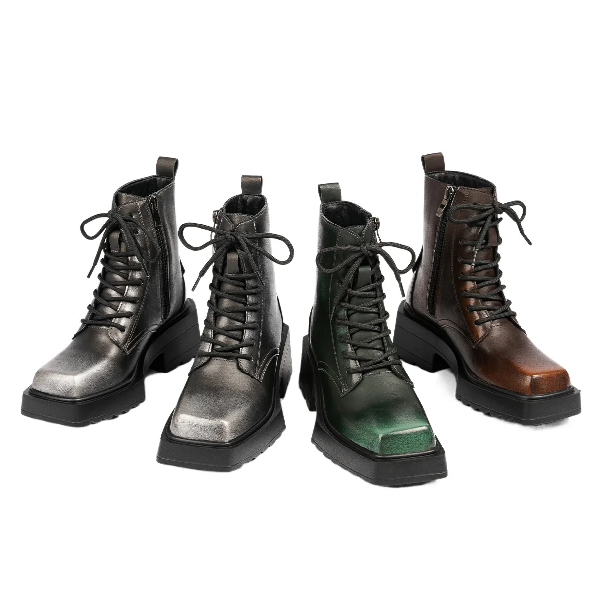 2023 Autumn New Women's Motorcycle Mid-Calf Retro Rub Colored Fashion Platform Height Increasing Special-Interest Design Boots
2023 Autumn New Women's Motorcycle Mid-Calf Retro Rub Colored Fashion Platform Height Increasing Special-Interest Design Boots