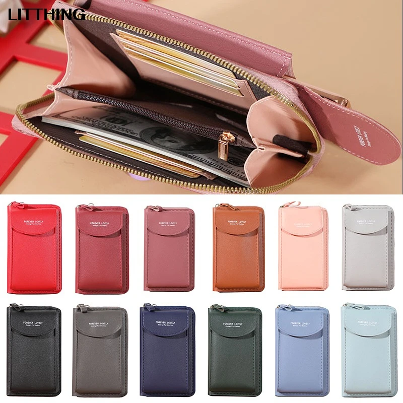 Long Women Wallet PU Leather Messenger Shoulder Bag Mobile Phone Big Card Holders Money Bag Female Wallet Handbag Pockets Girls
Long Women Wallet PU Leather Messenger Shoulder Bag Mobile Phone Big Card Holders Money Bag Female Wallet Handbag Pockets Girls