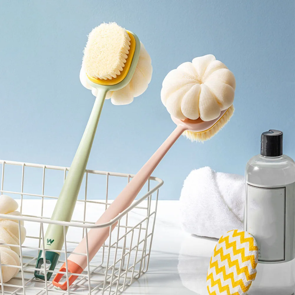 Double-Sided Shower Brush with Long Handle Reusable Back Exfoliating Scrubber Durable Back Brush Bath Loofahs Soft EIG88
Double-Sided Shower Brush with Long Handle Reusable Back Exfoliating Scrubber Durable Back Brush Bath Loofahs Soft EIG88