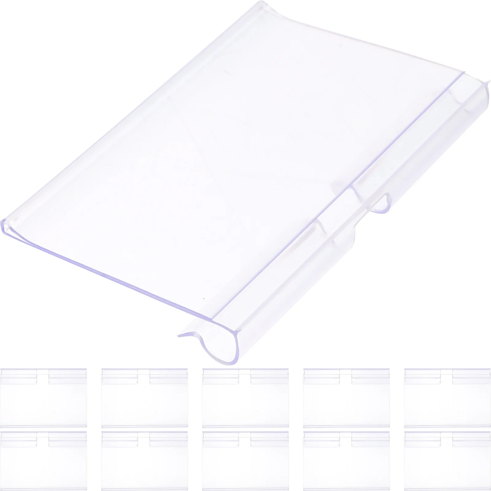 50 Pcs Show Rack Stable Sign Holder The Shelf Label Plastic Displaying Price Stand
50 Pcs Show Rack Stable Sign Holder The Shelf Label Plastic Displaying Price Stand