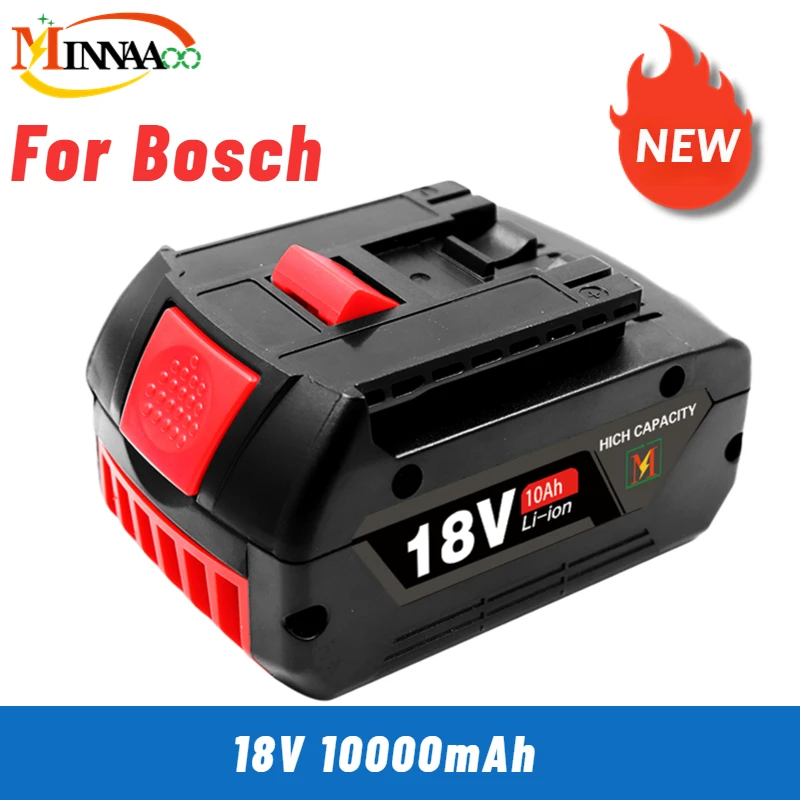 NEW For BOSCH Authentic 18V 10AH LITHIUM-ION BATTERY GBA 18V 10AH 18V Professional GBA GSR GSB BAT618 BAT609 w/Fuel Guage
NEW For BOSCH Authentic 18V 10AH LITHIUM-ION BATTERY GBA 18V 10AH 18V Professional GBA GSR GSB BAT618 BAT609 w/Fuel Guage