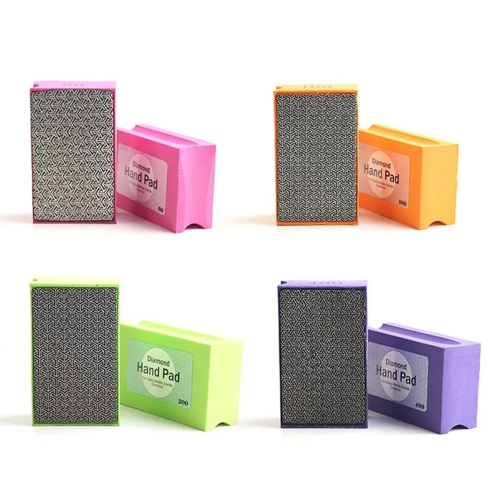 1/4pcs Diamond Hand Polishing Pads 90*55mm Tile Glass Abrasive Grinding Block Pad Stone Marble Ceramic Abrasive Sanding Disc
1/4pcs Diamond Hand Polishing Pads 90*55mm Tile Glass Abrasive Grinding Block Pad Stone Marble Ceramic Abrasive Sanding Disc